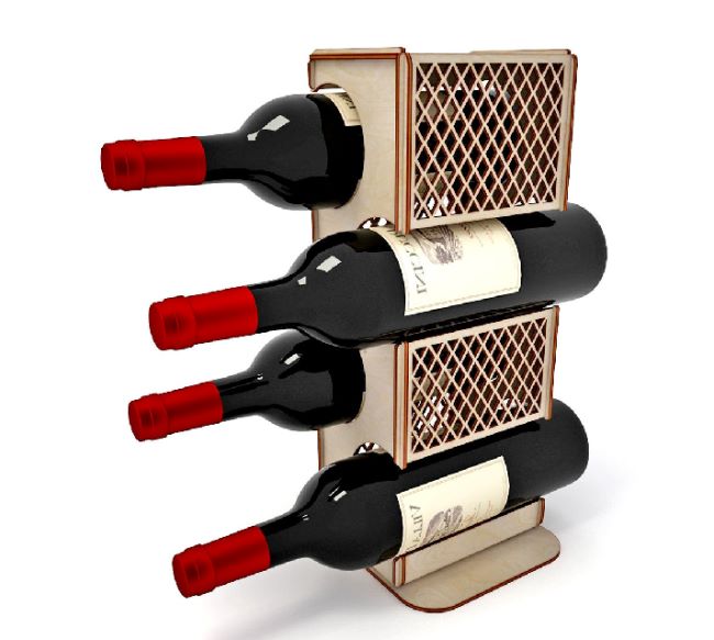 Wooden Wine Rack Wine Holder Wine Bottle Stand Display Stand