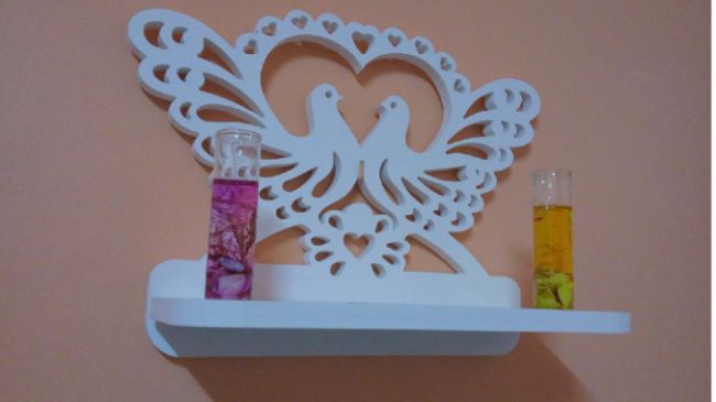 Bird Heart Shelf