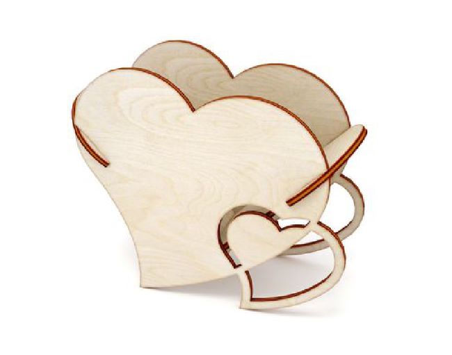 Floral Heart Box Jewelry Box