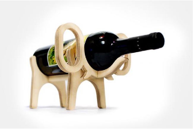 Elephant Wine Bottle Holder