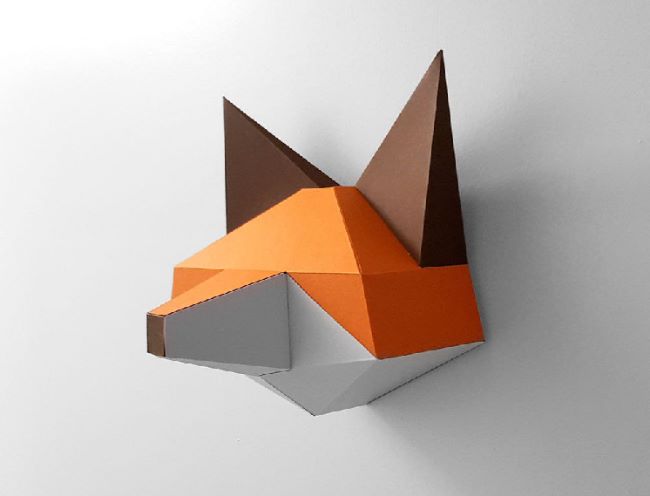 Fox Pepakura Pattern