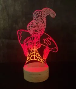 Spider Man LED Night Light 3D Lamp