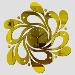 Spiral Wave Wall Clock