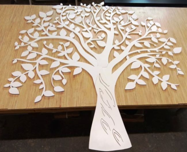 Tree Wall Decor Template