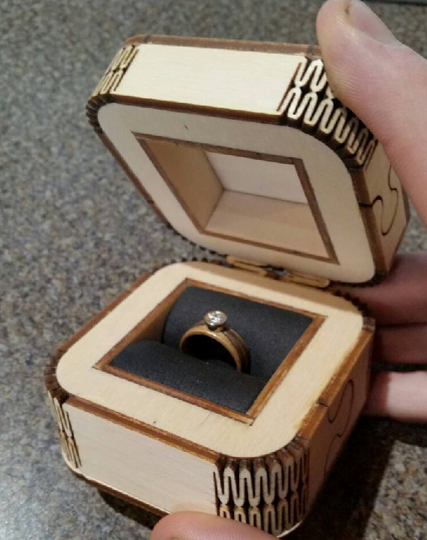 Wedding Ring Box