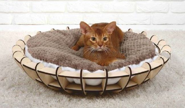 Wooden Cat Bed Cat Furniture Pet Furniture