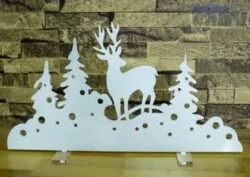 Wooden Christmas Deer Decoration