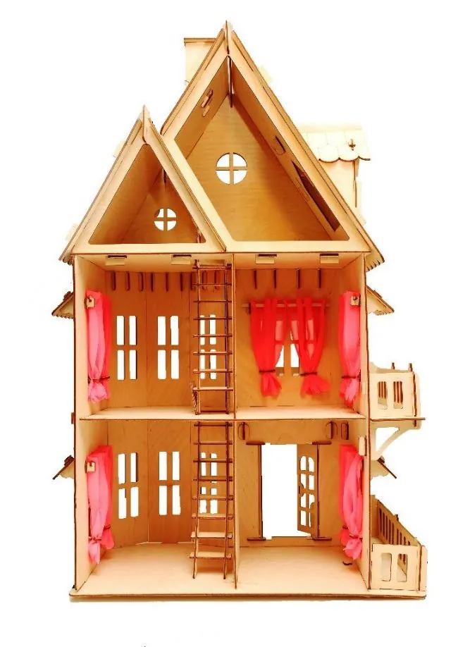 Wooden Dollhouse 3mm