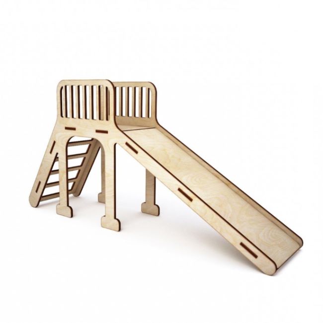 Wooden Kids Slide Toy Laser Cutter Project