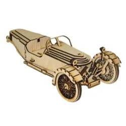 Wooden Morgan 3 Wheel Car Puzzle