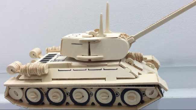 Wooden Tank Toy