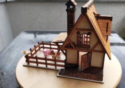 Wooden Village House