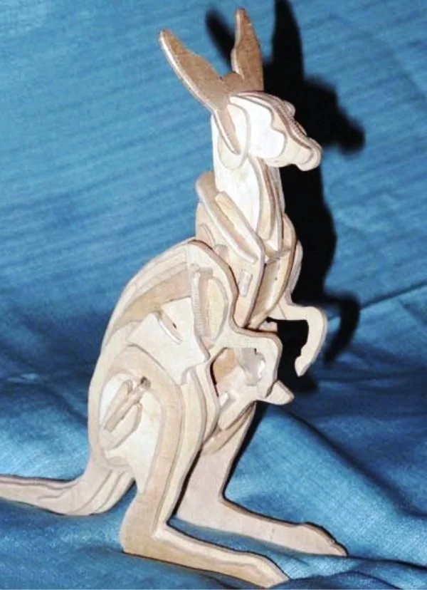 3D Puzzle Kangaroo