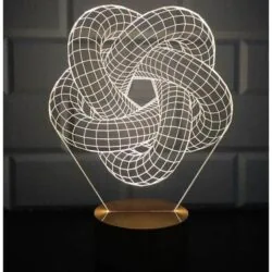 3D Torus Spiral Lamp