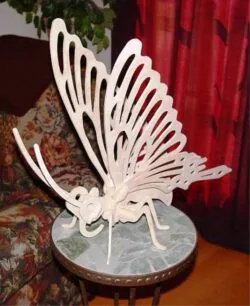 3D puzzle butterfly