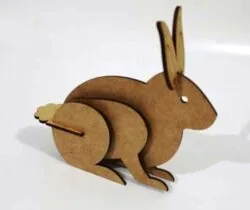 3D rabbit