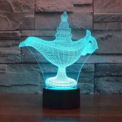 3d Alladdin Lamp