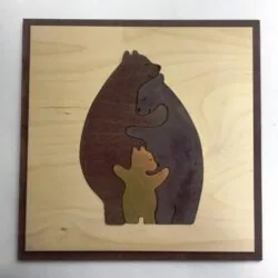 Bear Family Wall Art