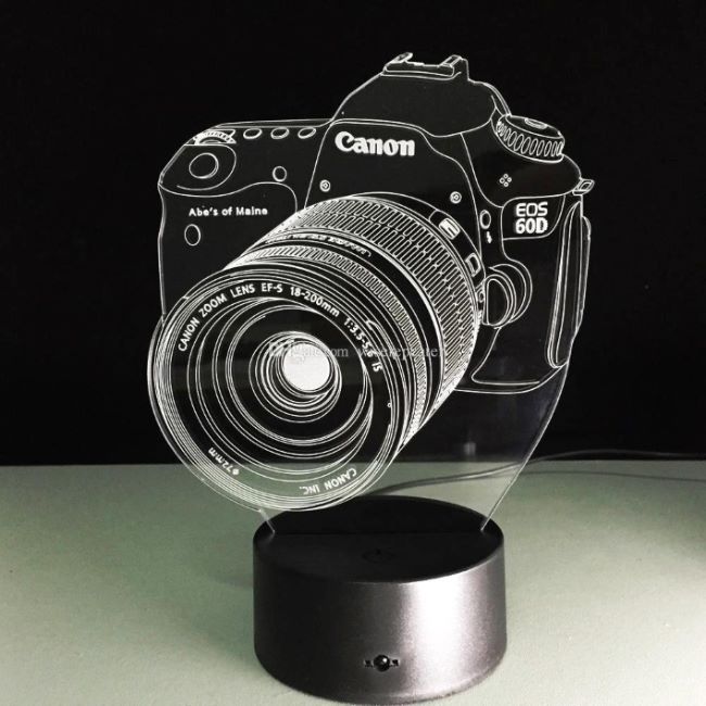 Canon 3D Illusion Optical Lamp