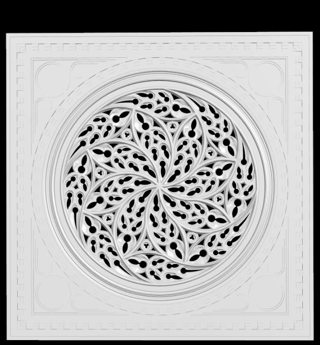 Carved Frame pattern