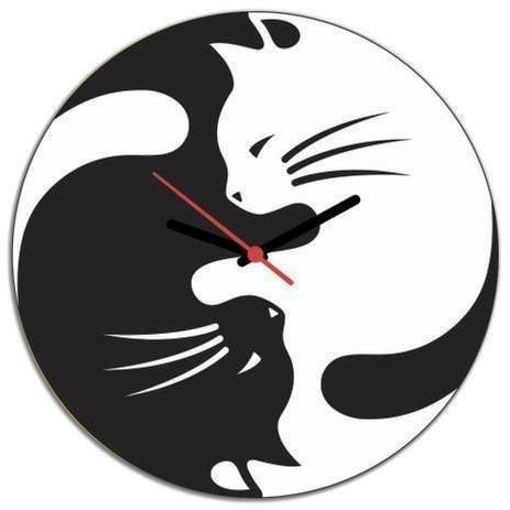 Cats Wall Clock