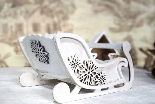 Christmas Sleigh Decoration