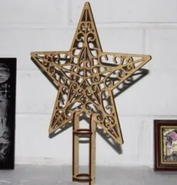 Christmas tree decoration star