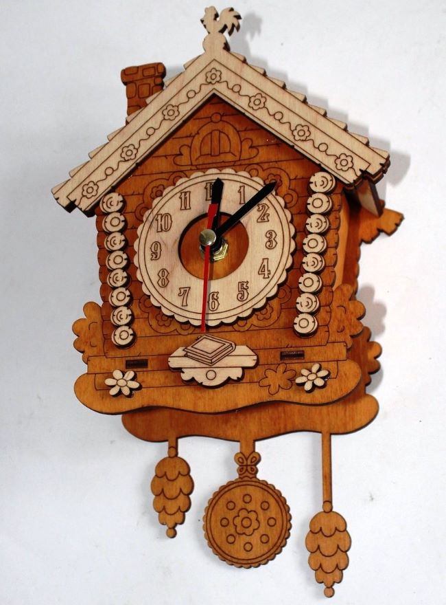 Decor Hut Wall Clock