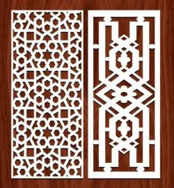 Design pattern panel screen