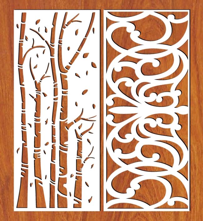 Design pattern panel screen