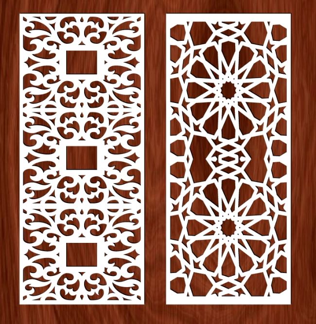 Design pattern panel screen