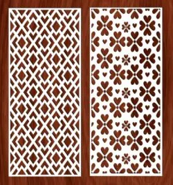 Design pattern panel screen