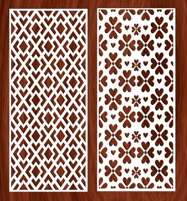 Design pattern panel screen