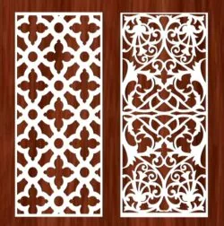 Design pattern panel screen