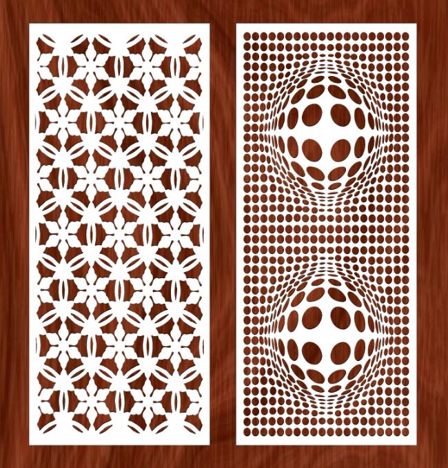 Design pattern panel screen