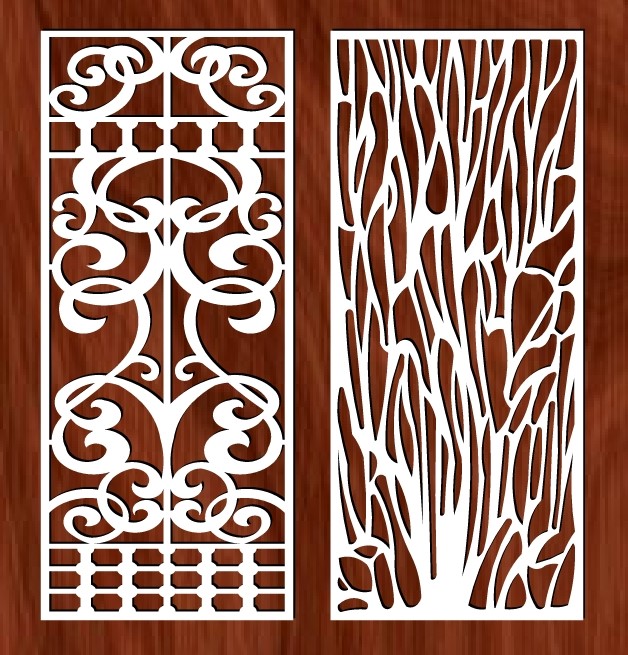 Design pattern panel screen