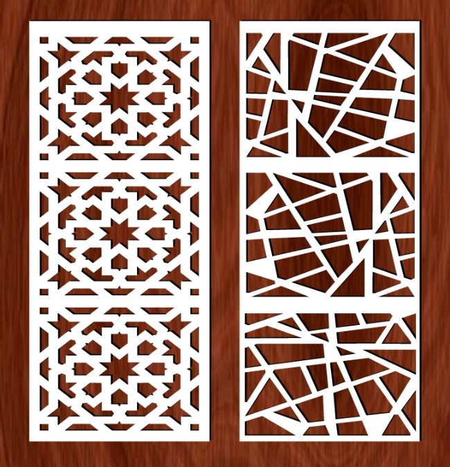 Design pattern panel screen