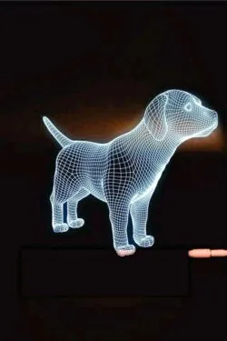 Dog 3D LED Night Light