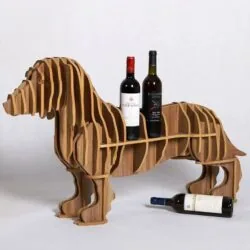 Dog Wine Rack