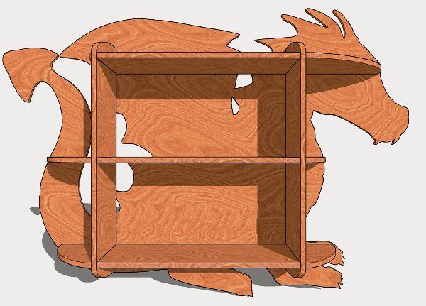 Dragon shelf