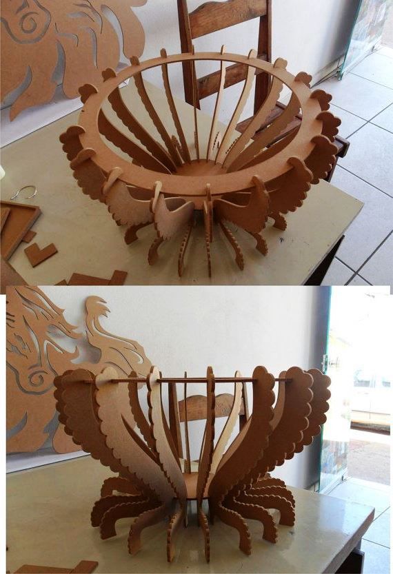 Fruit Bowl Wooden