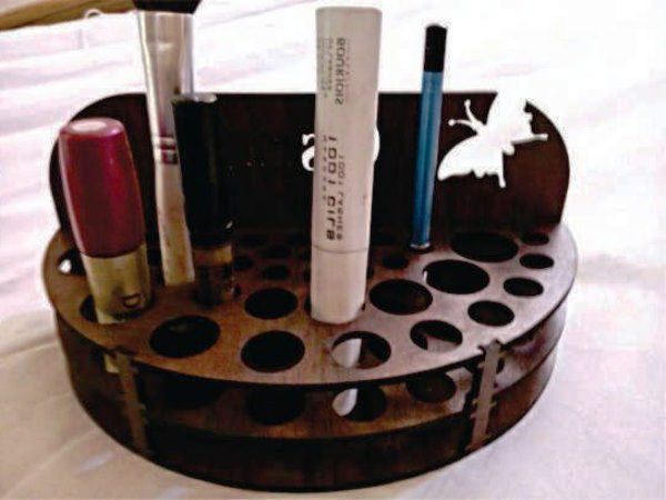 Makeup shelf