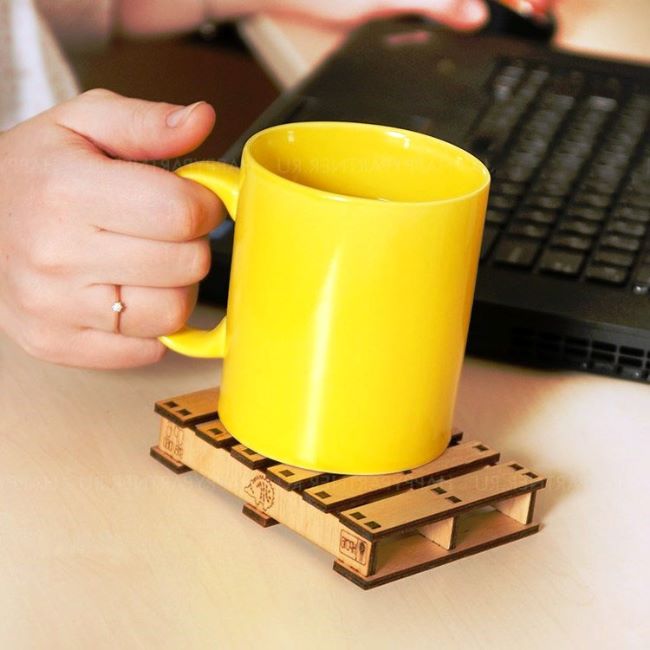 Mini Pallet Coasters