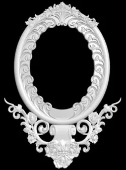 Mirror frame pattern