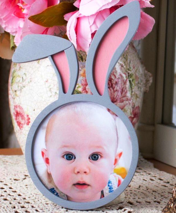 Photo frame bunny