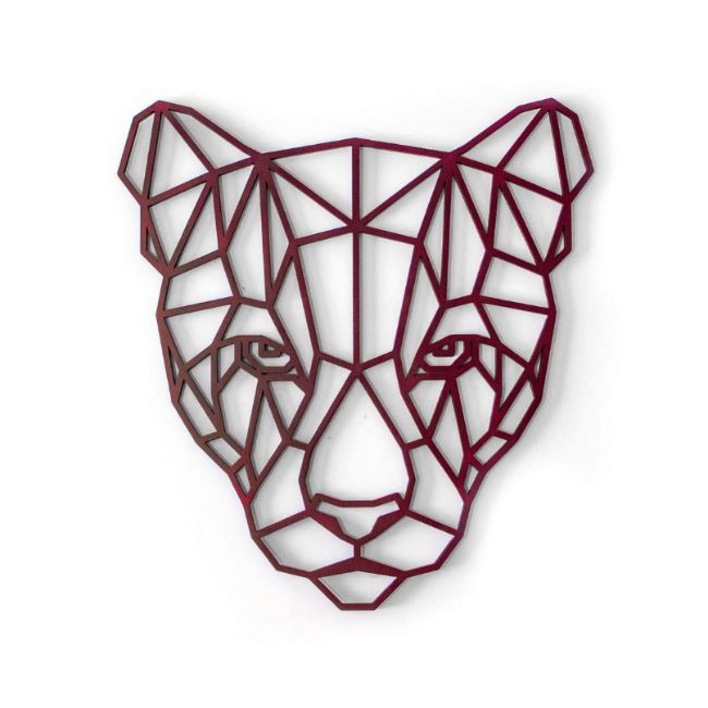 Puma Polygonal Wall Art