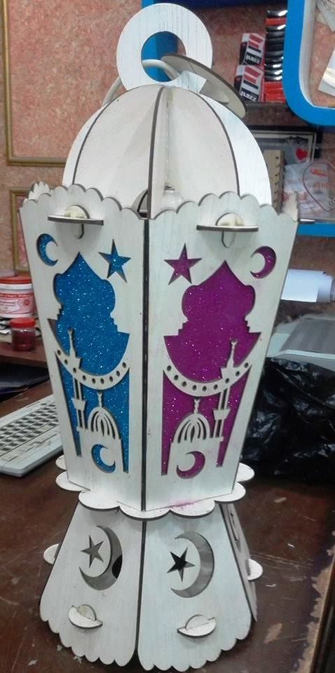 Ramadan Wooden Lantern