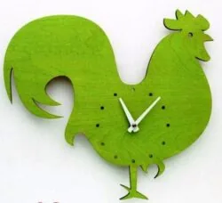 Rooster clock