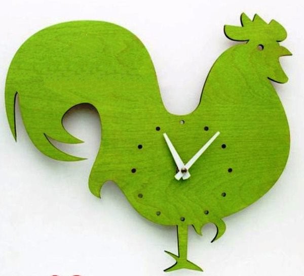 Rooster clock