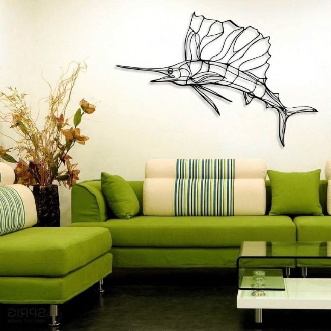 Sailfish Wall Decor Living Room Ideas